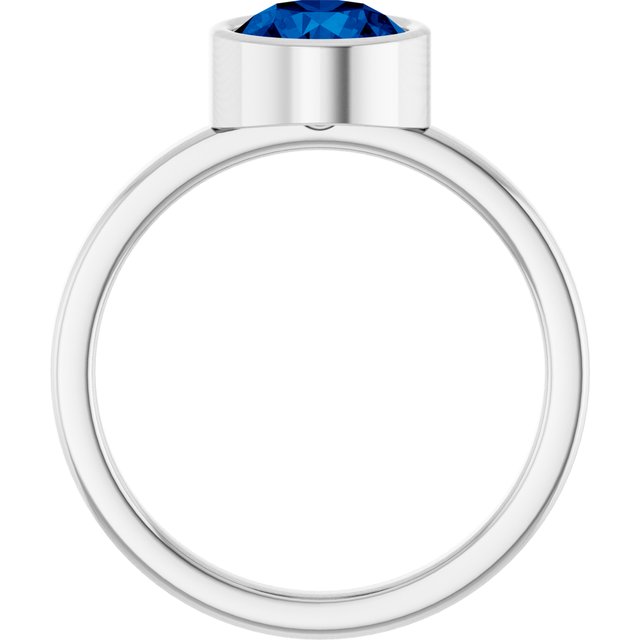 sterling-silver--lab-grown-blue-sapphire-ring