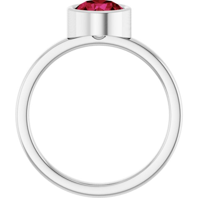 sterling-silver--lab-grown-ruby-ring