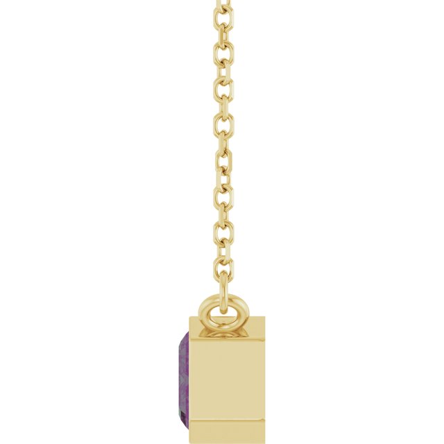 14k-yellow-gold-lab-grown-alexandrite-18"-necklace