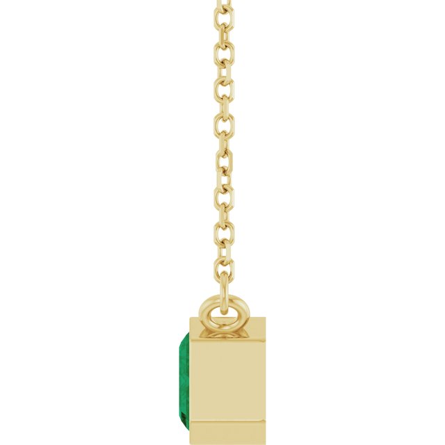14k-yellow-gold-lab-grown-emerald-18"-necklace