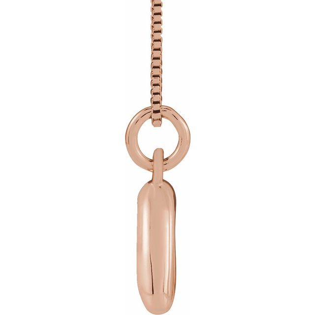 14k-rose-gold-bubble-initial-a-18"-necklace