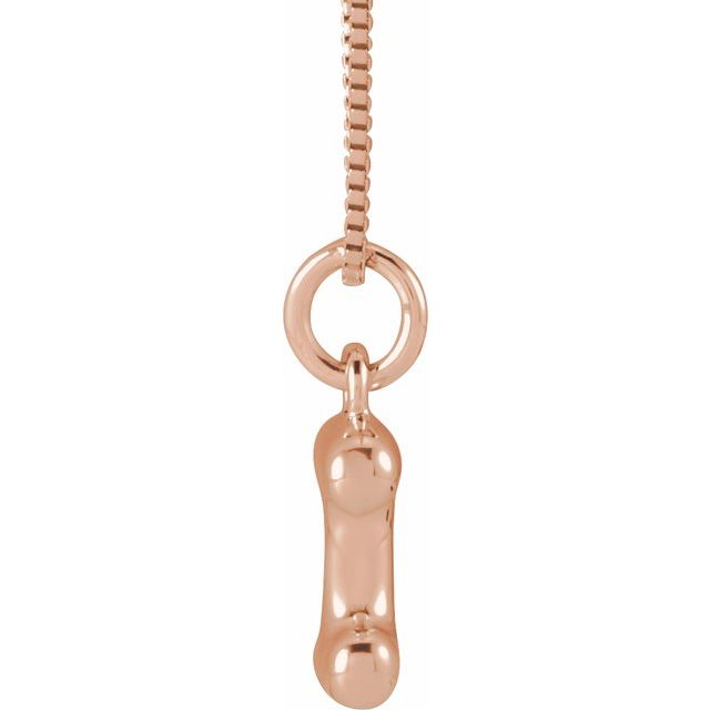 14k-rose-gold-bubble-initial-i-18"-necklace