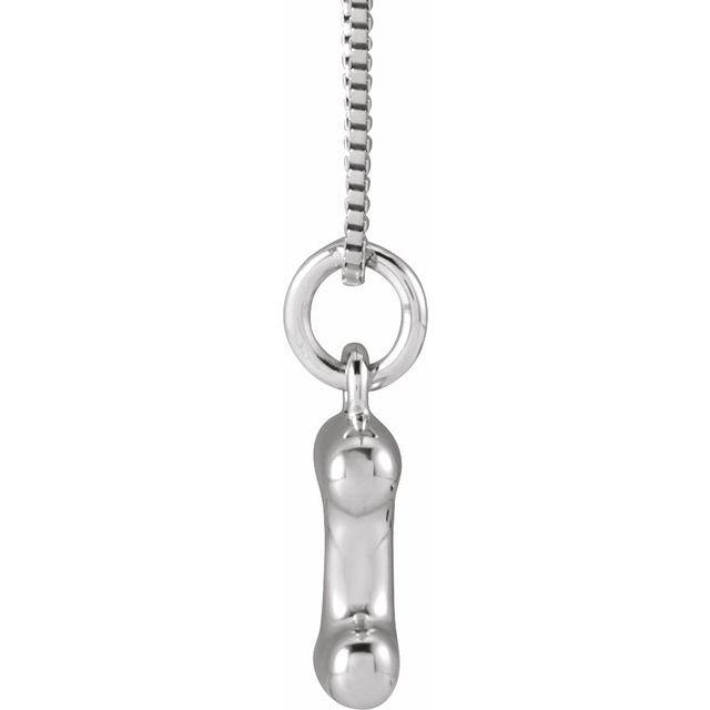 14k-white-gold-bubble-initial-i-18"-necklace