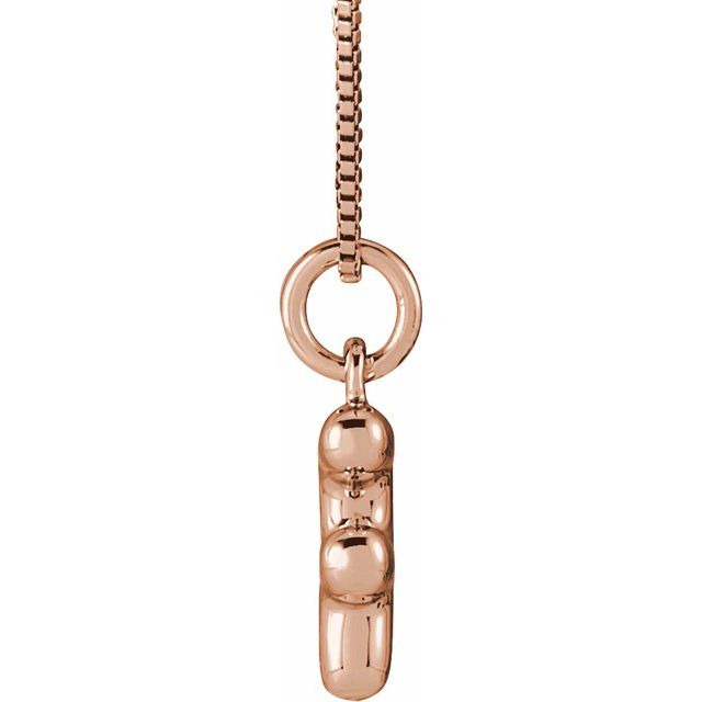 14k-rose-gold-bubble-initial-f-18"-necklace