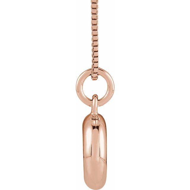 14k-rose-gold-bubble-initial-o-18"-necklace