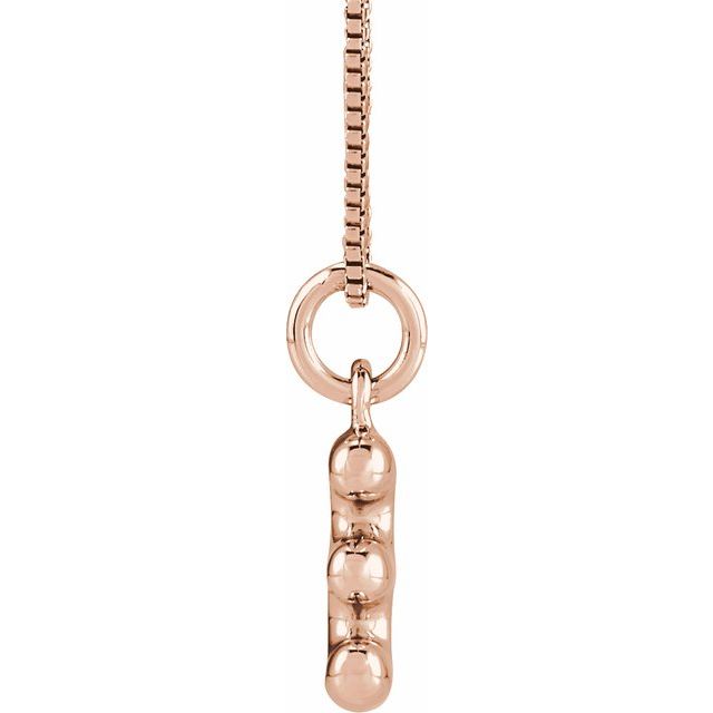14k-rose-gold-bubble-initial-e-18"-necklace