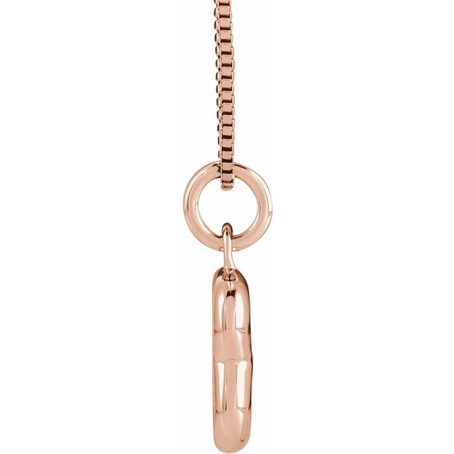 14k-rose-gold-bubble-initial-b-18"-necklace