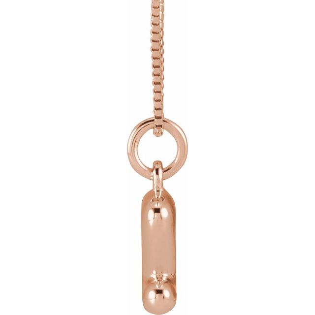 14k-rose-gold-bubble-initial-z-18"-necklace