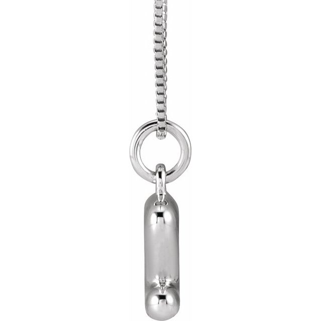 14k-white-gold-bubble-initial-z-18"-necklace