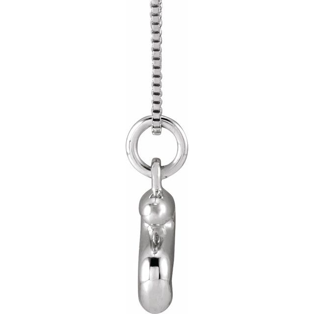 14k-white-gold-bubble-initial-s-18"-necklace