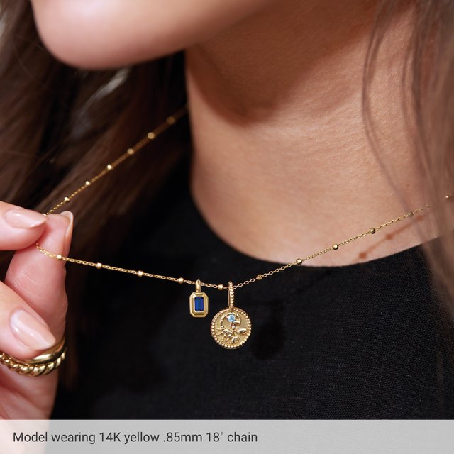 14k-yellow-.-faceted-beaded-cable-16"-chain