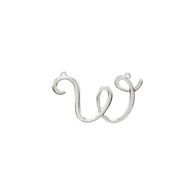 14k-white-gold-27.1-x-15.9-mm-initial-w,sterling-silver-27.1-x-15.9-mm-initial-w