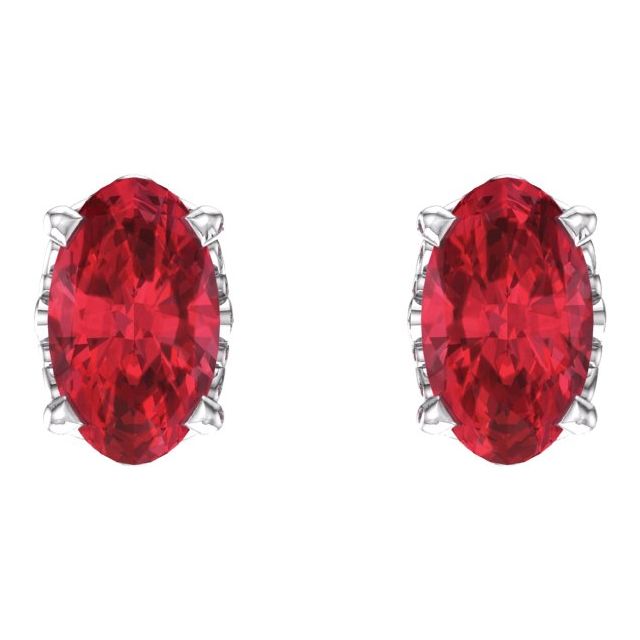 14k-white-lab-grown-ruby-earrings