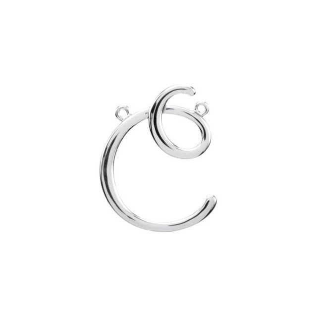 14k-white-gold-17.8-x-14.6-mm-initial-c,sterling-silver-17.8-x-14.6-mm-initial-c