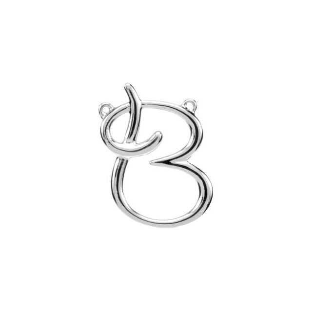 14k-white-gold-18.1-x-13.5-mm-initial-b,sterling-silver-18.1-x-13.5-mm-initial-b