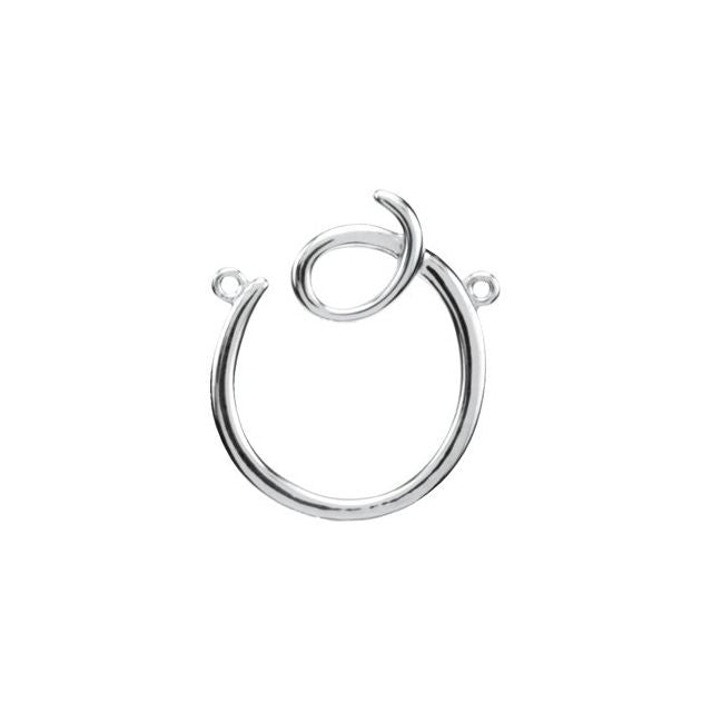 14k-white-gold-17.3-x-16-mm-initial-o,sterling-silver-17.3-x-16-mm-initial-o