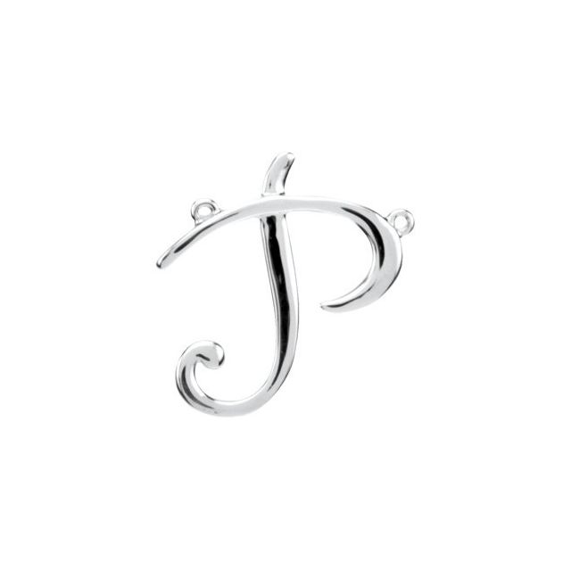 14k-white-gold-18.1-x-17.1-mm-initial-p,sterling-silver-18.1-x-17.1-mm-initial-p