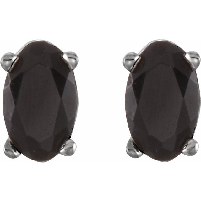 14k-white-natural-black-onyx-earrings