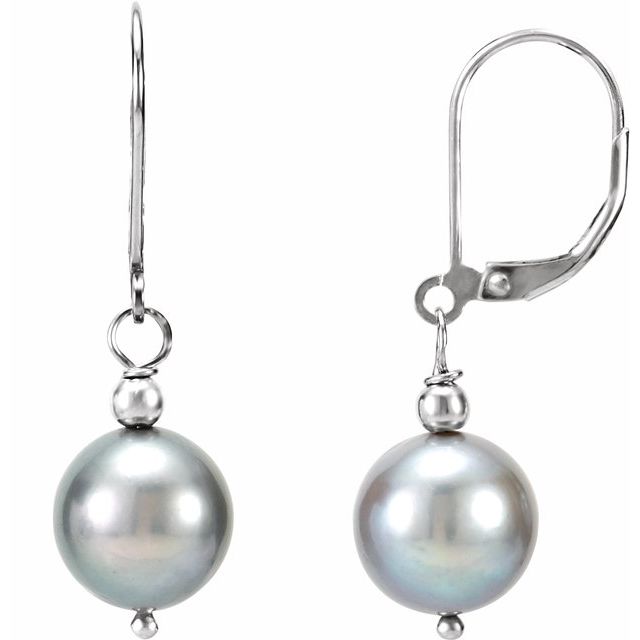 sterling-silver-cultured-gray-freshwater-pearl-earrings