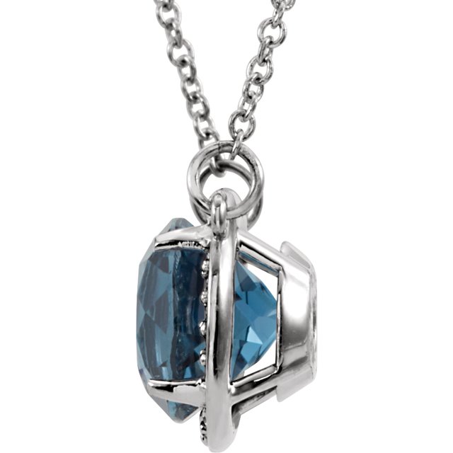 14k-white--natural-london-blue-topaz-&-.04-ctw-natural-diamond-16"-necklace