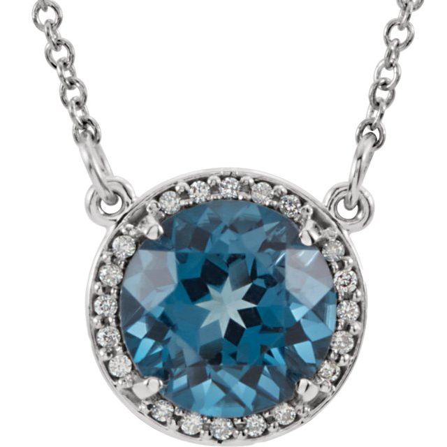 14k-white--natural-london-blue-topaz-&-.04-ctw-natural-diamond-16"-necklace