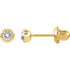 14k-yellow-imitation-white-crystal-inverness®-piercing-stud-earrings