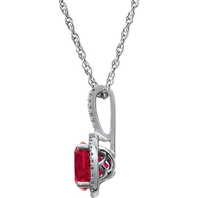 sterling-silver--lab-grown-ruby-&-.015-ctw-natural-diamond-18"-necklace