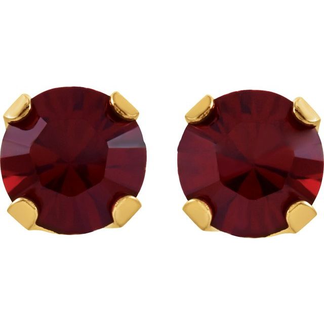 14k-yellow-imitation-mozambique-garnet-inverness®-piercing-earrings