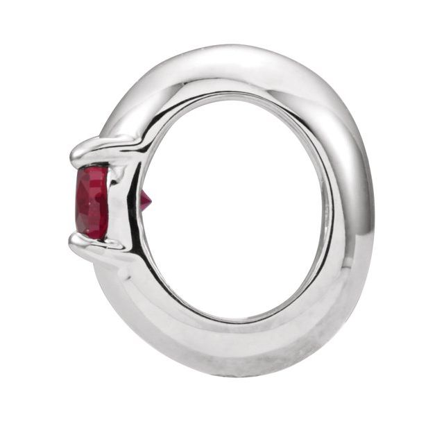 14k-white-january-birth-of-a-child™-miniature-birthstone-ring-pendant