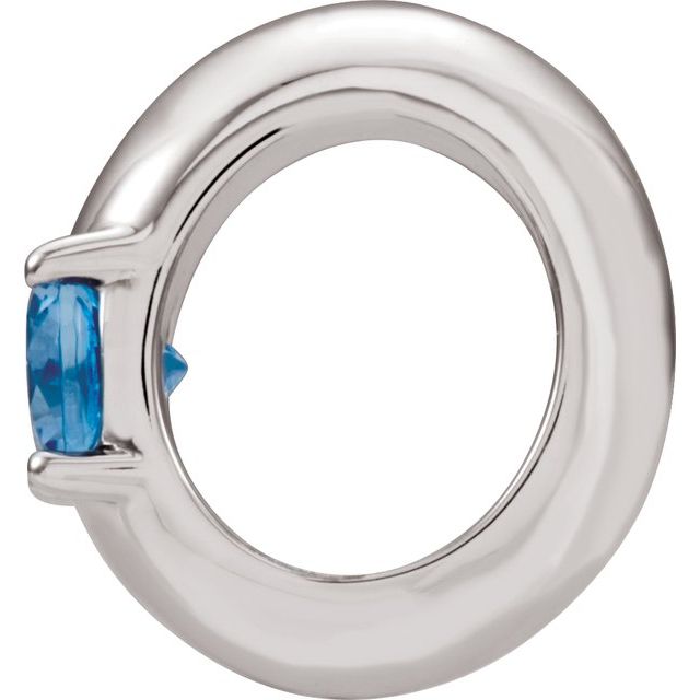 14k-white-march-birth-of-a-child™-miniature-birthstone-ring-pendant