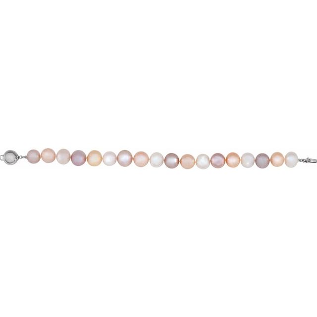 sterling-silver-cultured-multi-color-freshwater-pearl-7-3/4"-bracelet