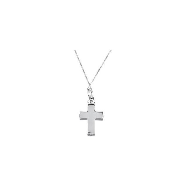 sterling-silver-woven-cross-ash-holder-18"-necklace