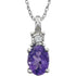 14k-white-natural-amethyst-&-.02-ct-natural-diamond-18"-necklace