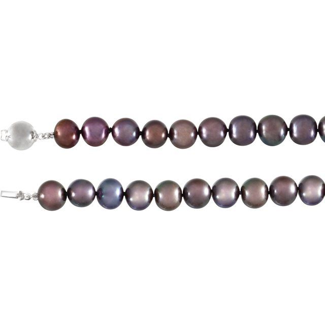 sterling-silver-cultured-black-freshwater-pearl-18"-necklace