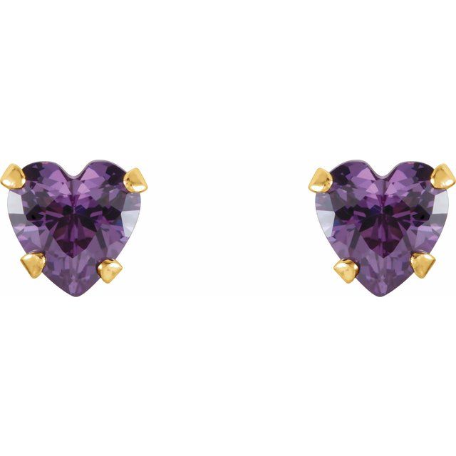 14k-yellow-natural-amethyst-youth-stud-earrings