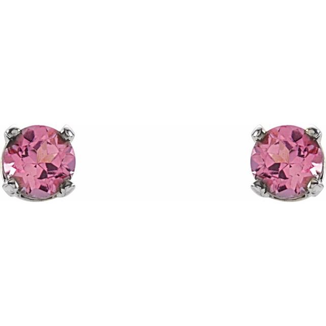 14k-white-imitation-pink-tourmaline-youth-earrings