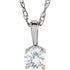 14k-white--imitation-diamond-youth-solitaire-14"-necklace
