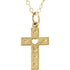 14k-yellow-pierced-heart-cross-15"-necklace