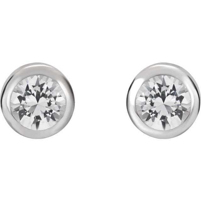 14k-white-natural-white-sapphire-bezel-set-earrings
