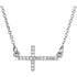 14k-white-.07-ctw-natural-diamond-sideways-cross-16-18"-necklace