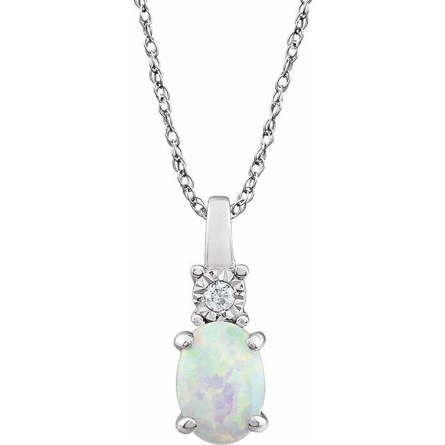 14k-white-lab-grown-white-opal-&-.02-ct-natural-diamond-18"-necklace