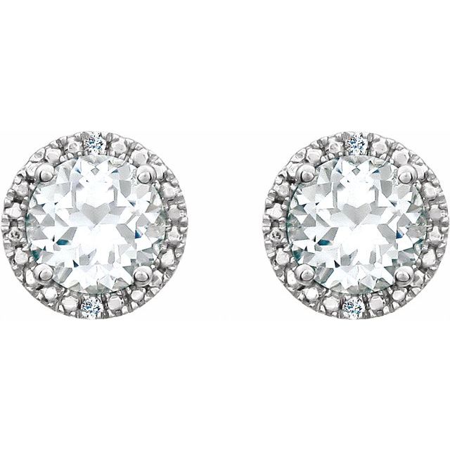 sterling-silver-lab-grown-white-sapphire-&-.01-ctw-natural-diamond-earrings