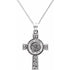 sterling-silver-st.-michael-cross-24"-necklace