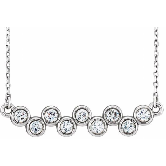 14k-white-1/2-ctw-natural-diamond-bezel-set-bar-16-18"-necklace