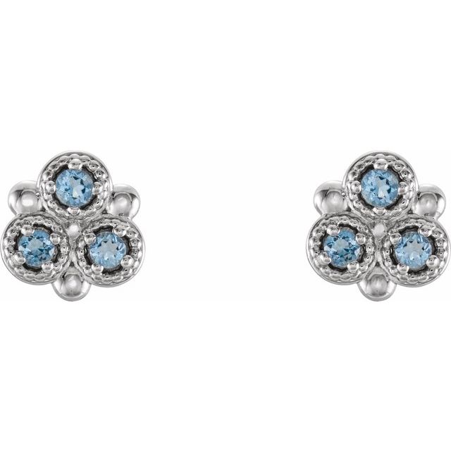 14k-white-natural-blue-sapphire-three-stone-earrings
