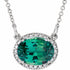 14k-white-lab-grown-emerald-&-.04-ctw-natural-diamond-16-1/2"-necklace