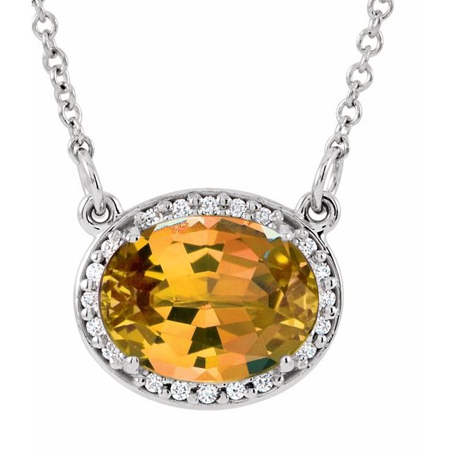 14k-white-natural-citrine-&-.05-ctw-natural-diamond-16-1/2"-necklace
