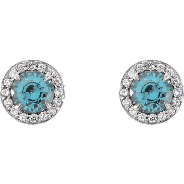 14k-white--natural-aquamarine-&-1/8-ctw-natural-diamond-earrings