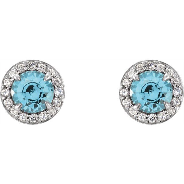 14k-white--natural-blue-zircon-&-1/8-ctw-natural-diamond-earrings