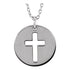 14k-white-pierced-cross-disc-16-18"-necklace